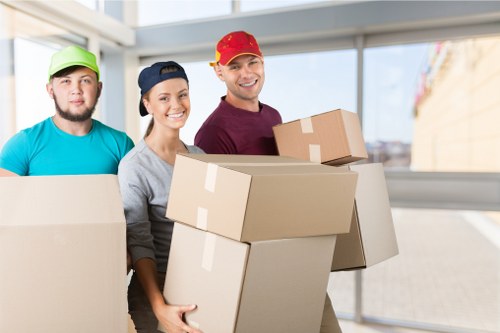 Business inventory kept safe with mobile self storage in Swisscottage