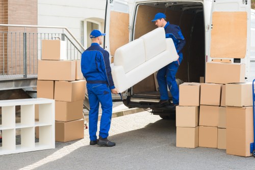 Secure temporary storage facility in Swisscottage