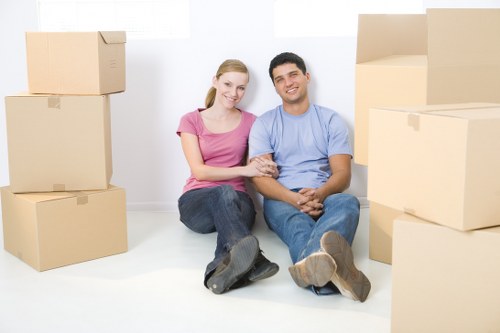 Local moving team handling furniture removals in Swisscottage