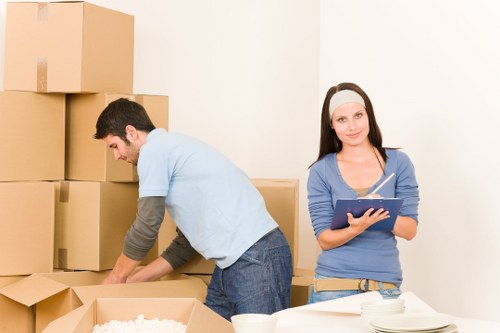 People using local long-term storage in Swisscottage for moving and renovation needs